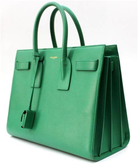 mint green ysl bag|saint laurent green handbags.